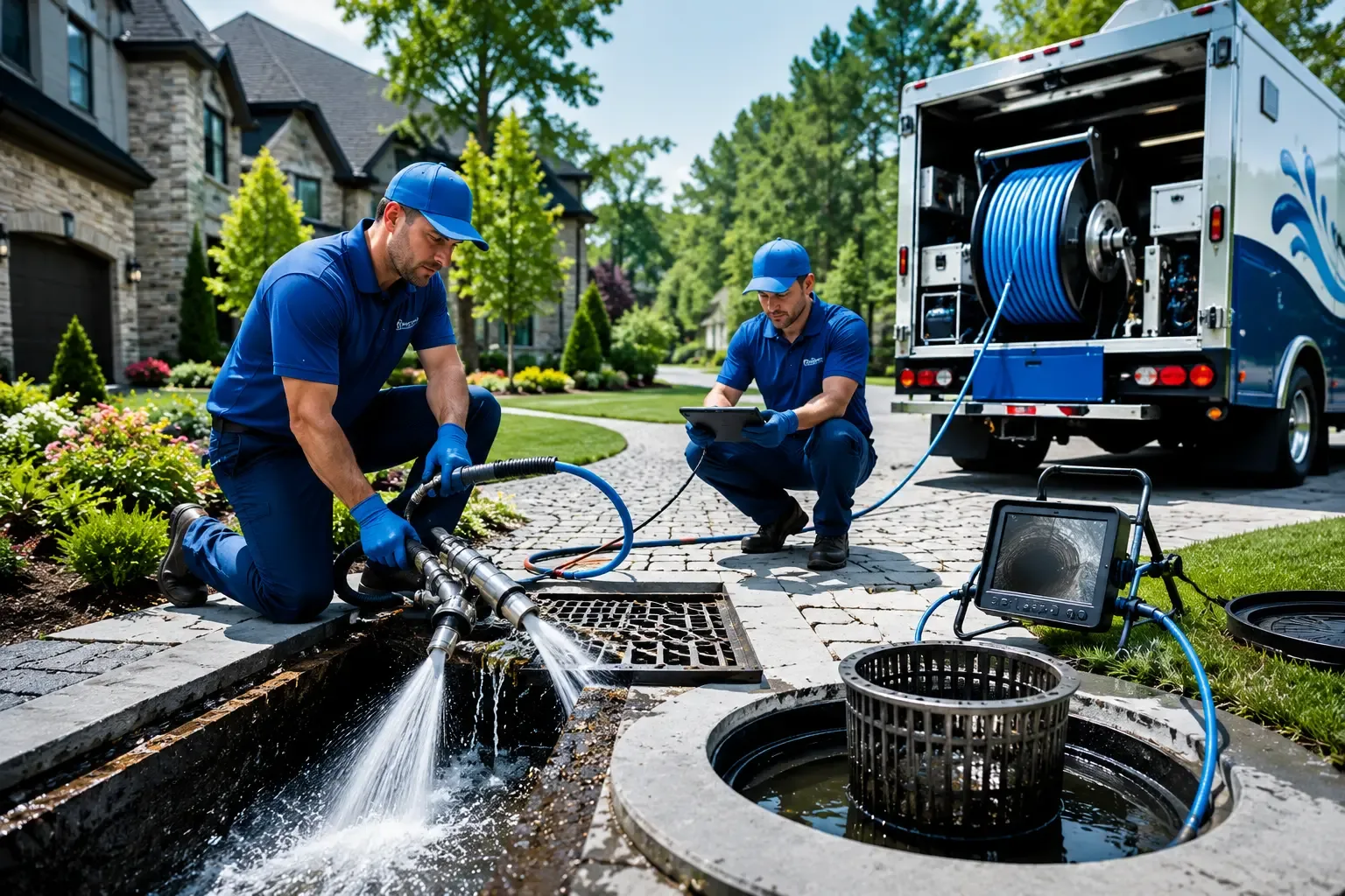 Local outdoor drain cleaning professionals in White City, KS